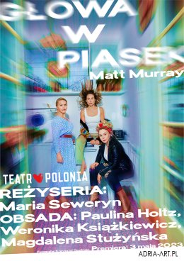 Głowa w piasek - W. Książkiewicz, M. Stużyńska, P.Holtz w spektaklu Teatru Polonia