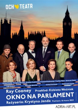 Okno na parlament - premierowa komedia Och Teatru w reżyserii Krystyny Jandy