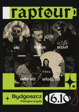 RapTour - Kukon, Nizioł, OKI, Włodi/1988, Miły ATZ